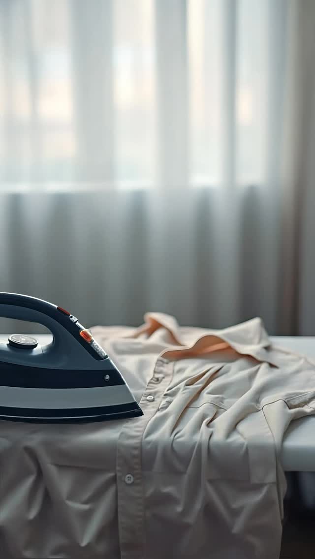 Your iron called. Its tired of fighting the tough wrinkles