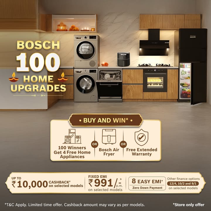 Ready to make your festive season even brighter Weve got something special just for you Buy a Bosch Home Applia...