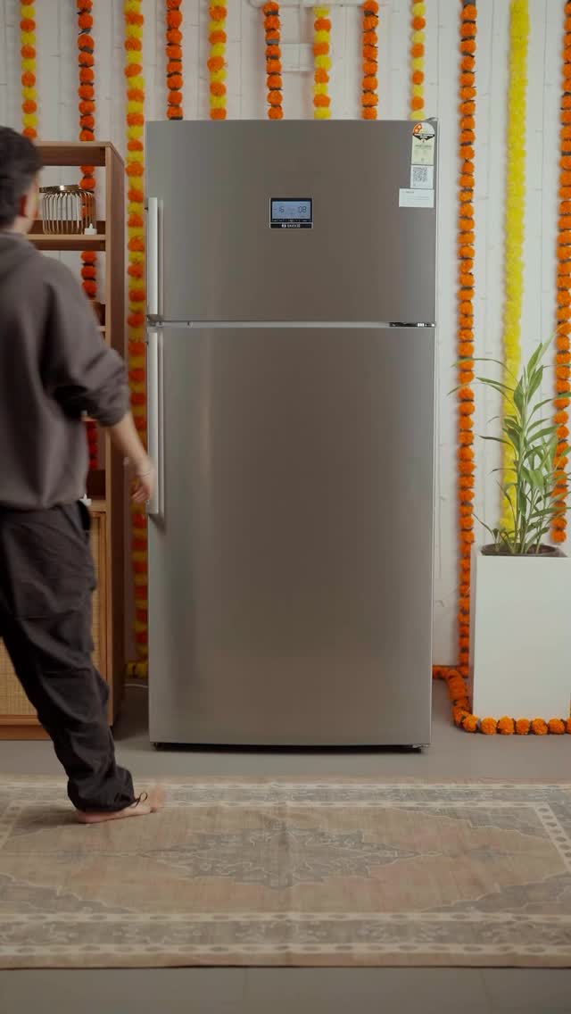 He raids the fridge like its his full time job This Diwali, surprise Bhai with a fridge thats always stocked, and a little ...