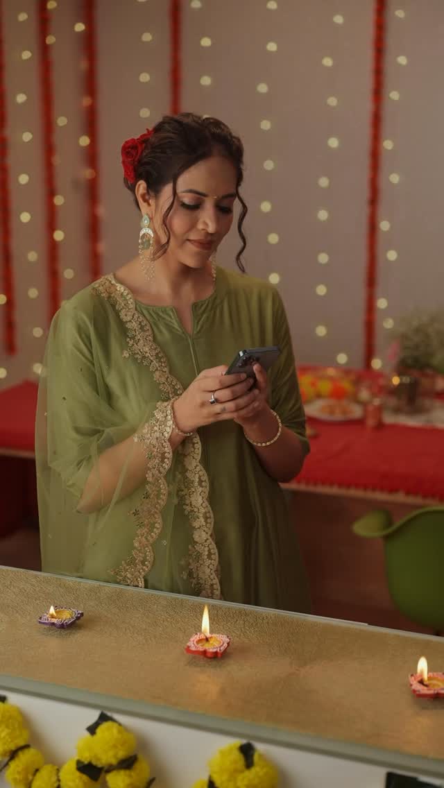 A call, a smile, a wish passed from one hand to another, sometimes thats all it takes to feel the magic of Diwali This year...