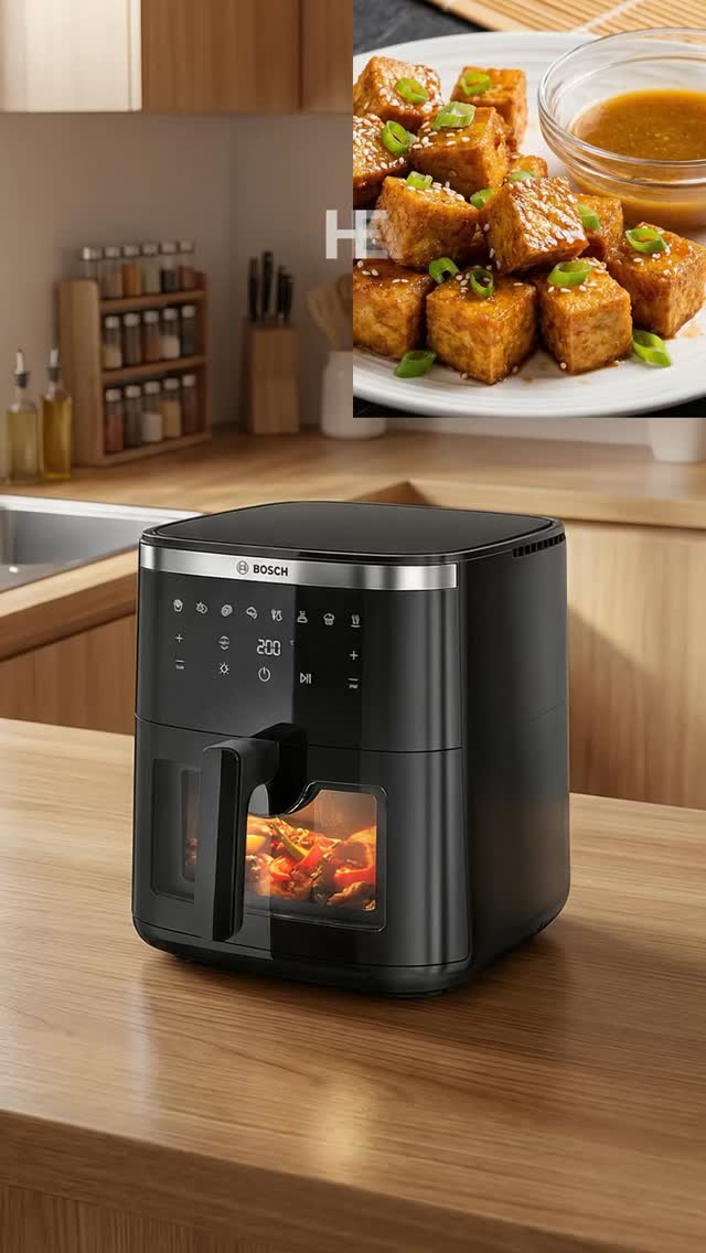 Healthy eating can be delicious and effortless. Experiment with your favourite meals, with the Bosch CrispMaxx Air Fryer