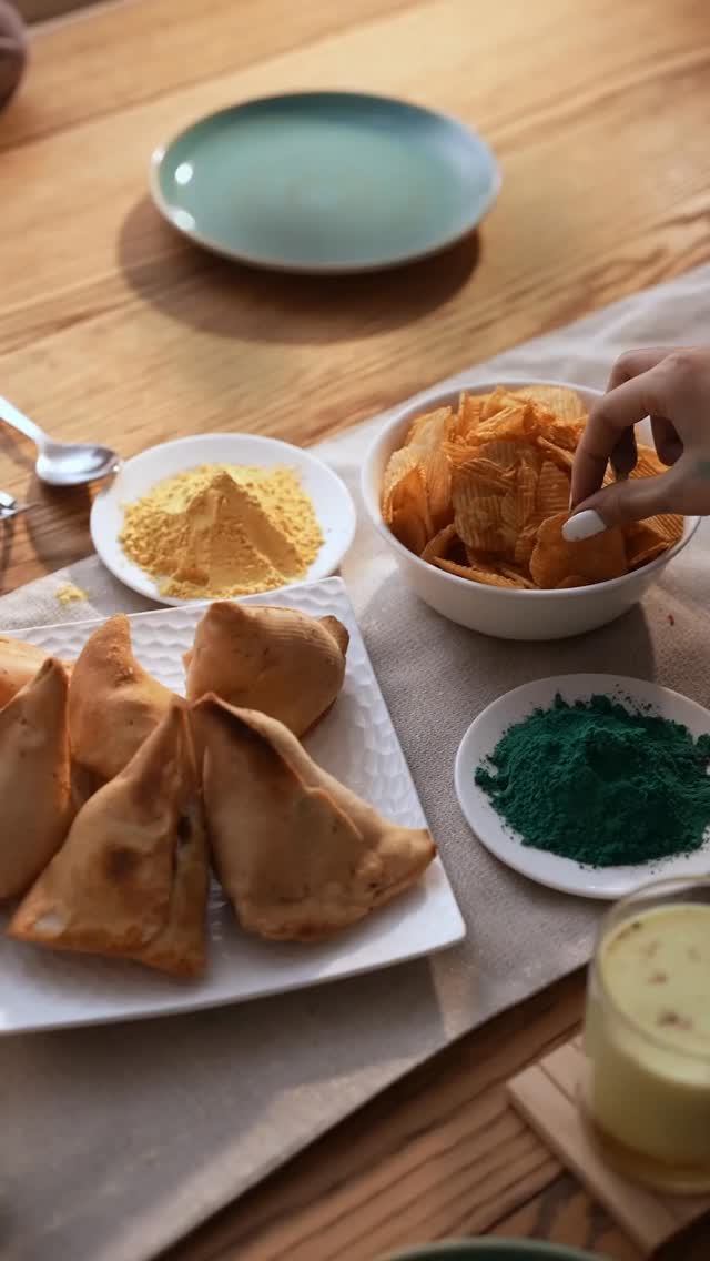 Holi is for colours on your clothes, not on your dishes More snacks, more laughter, more unexpected moments