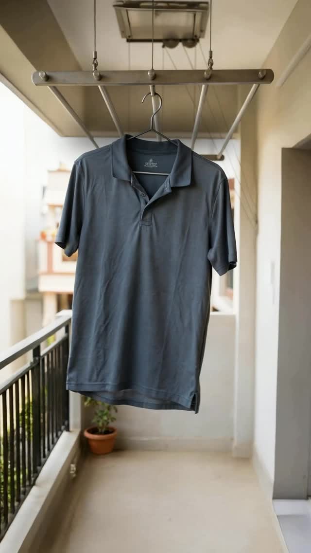 That blue t shirt you loved The harsh sunlight might not love it back. Outdoor drying can fade colours over time