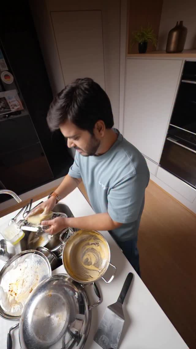 Dinner was great. The cleanup after Not so much. Good thing theres a way out of it