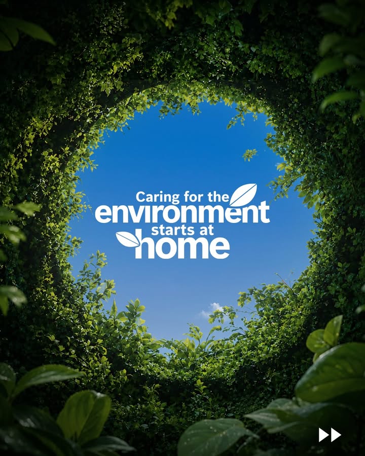 Caring for the environment starts with the choices we make at home