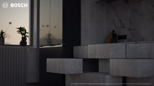Not every refrigerator is designed for the modern kitchen. This one starts there