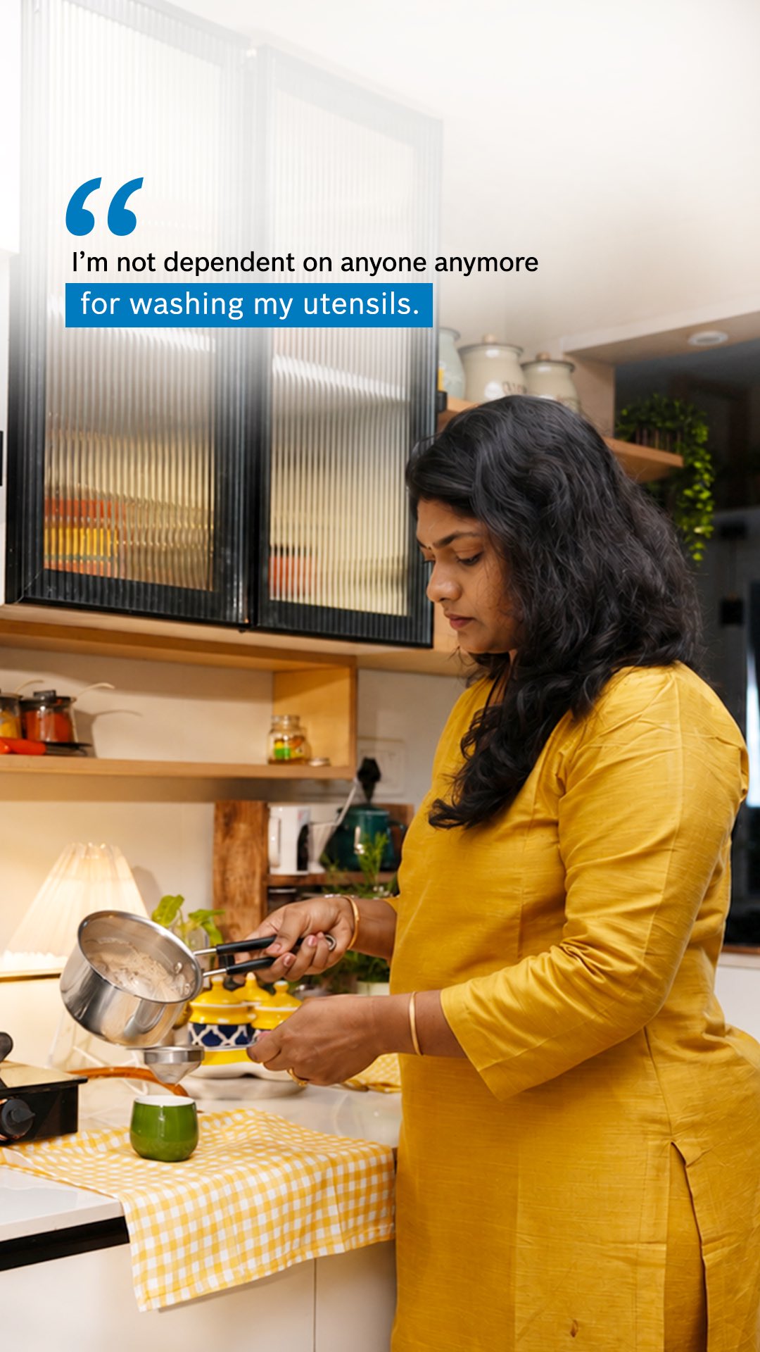 For Uma, the utensils were never just about cleaning up