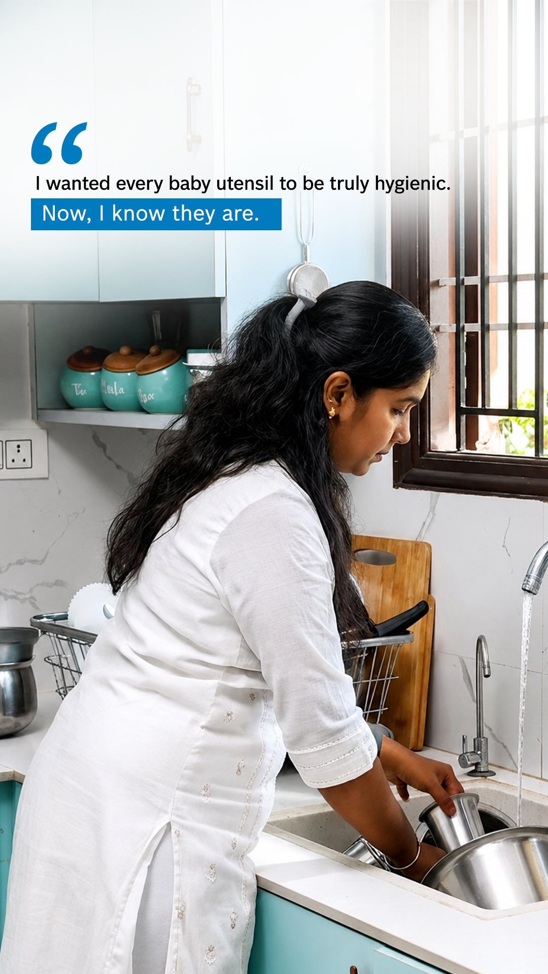 For Kavitha, hygiene was never optional
