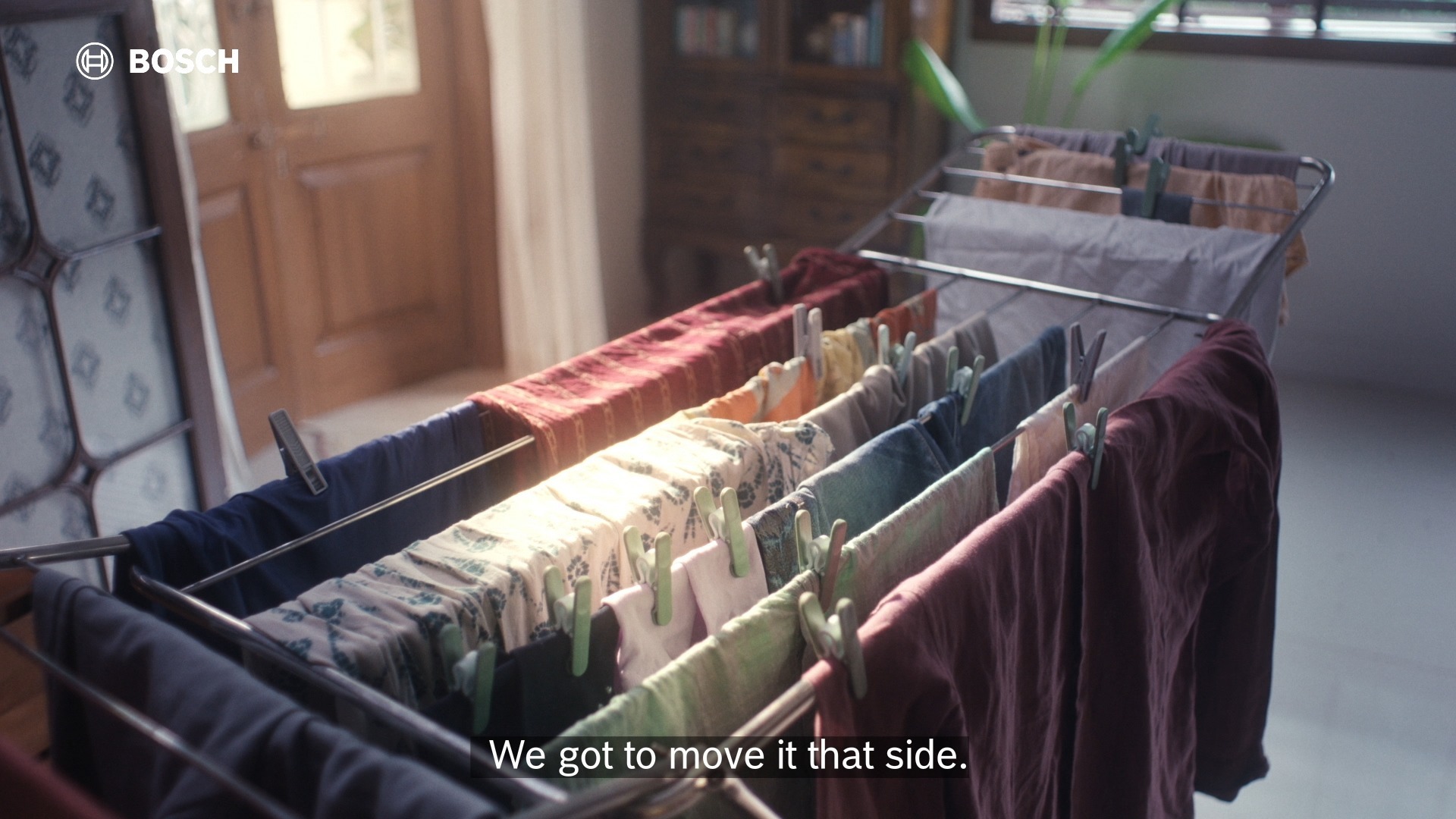 Still chasing the sun to dry your clothes Let the Bosch Dryer take over