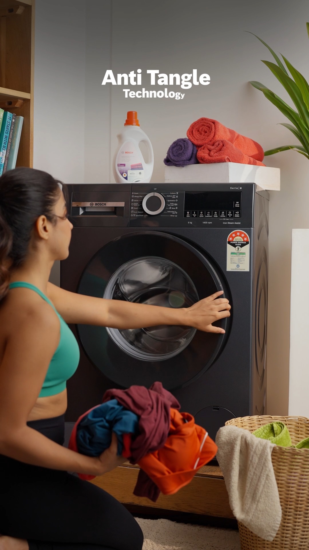 Twists are great for yoga. Not so much when they show up in your laundry