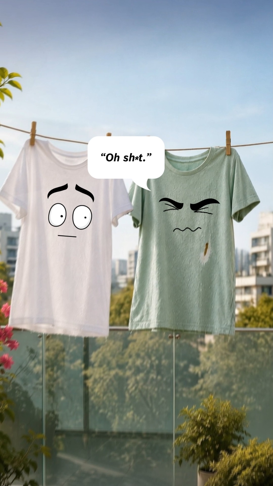 Still hanging around Risky. Give your clothes less time to attract trouble