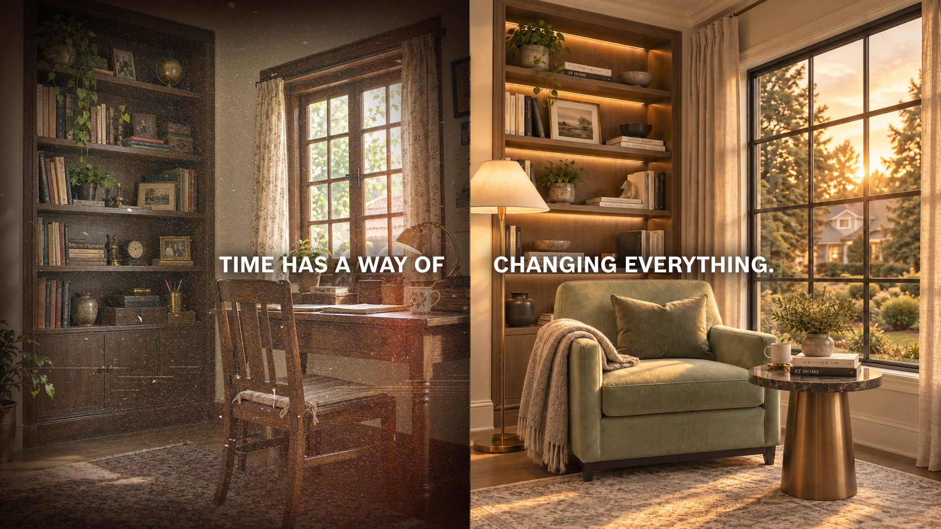 Take a look at your home. You might be surprised by how much has changed over the years