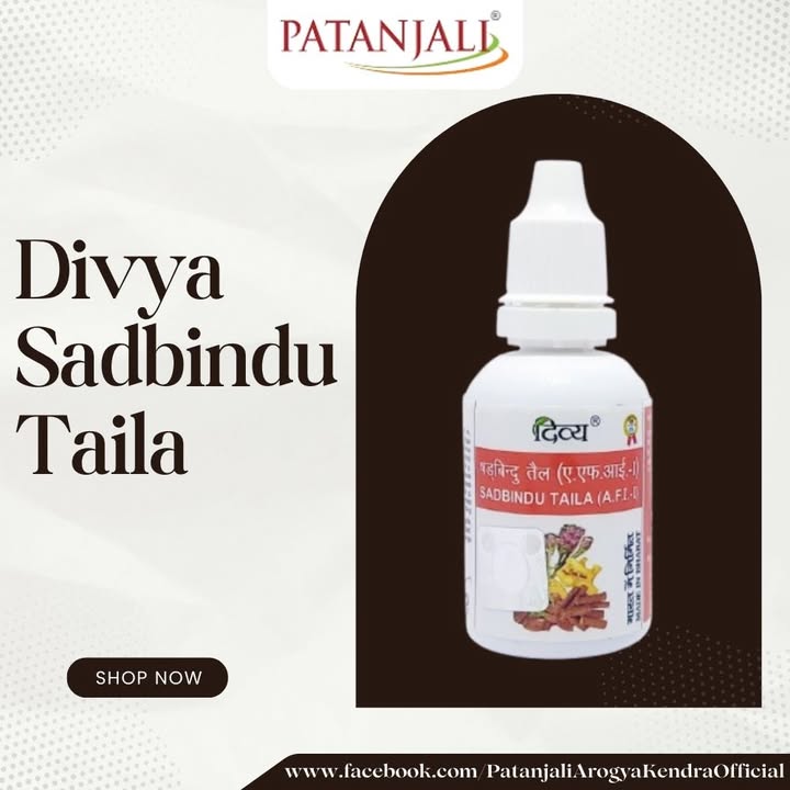 Divya Sadbindu Taila Note Please consult your doctor before consuming or using any product