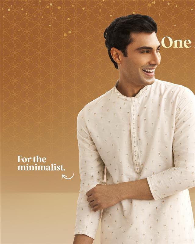This Diwali, every vibe has an outfit. Whats yours Find your Diwali fit at Manyavar.com or your nearest Manyavar store