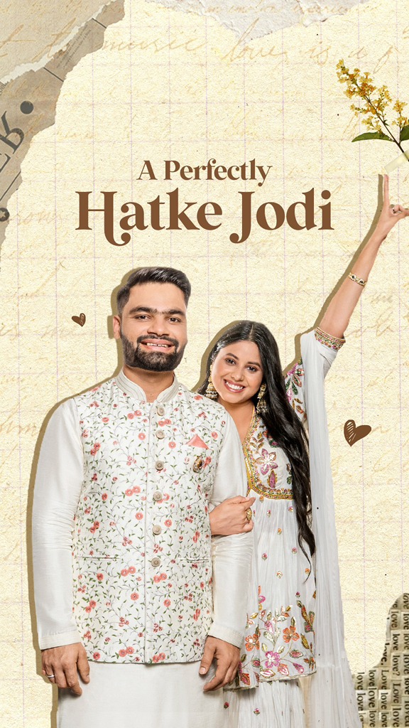 They say opposites attract, and this jodi proves it every day. A picture perfect Valentines match, the hatke way