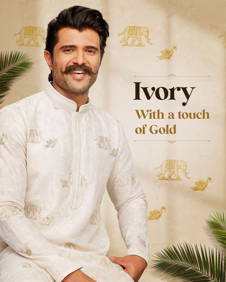 Some looks don t need to try too hard, and Vijay proves exactly that in this kurta