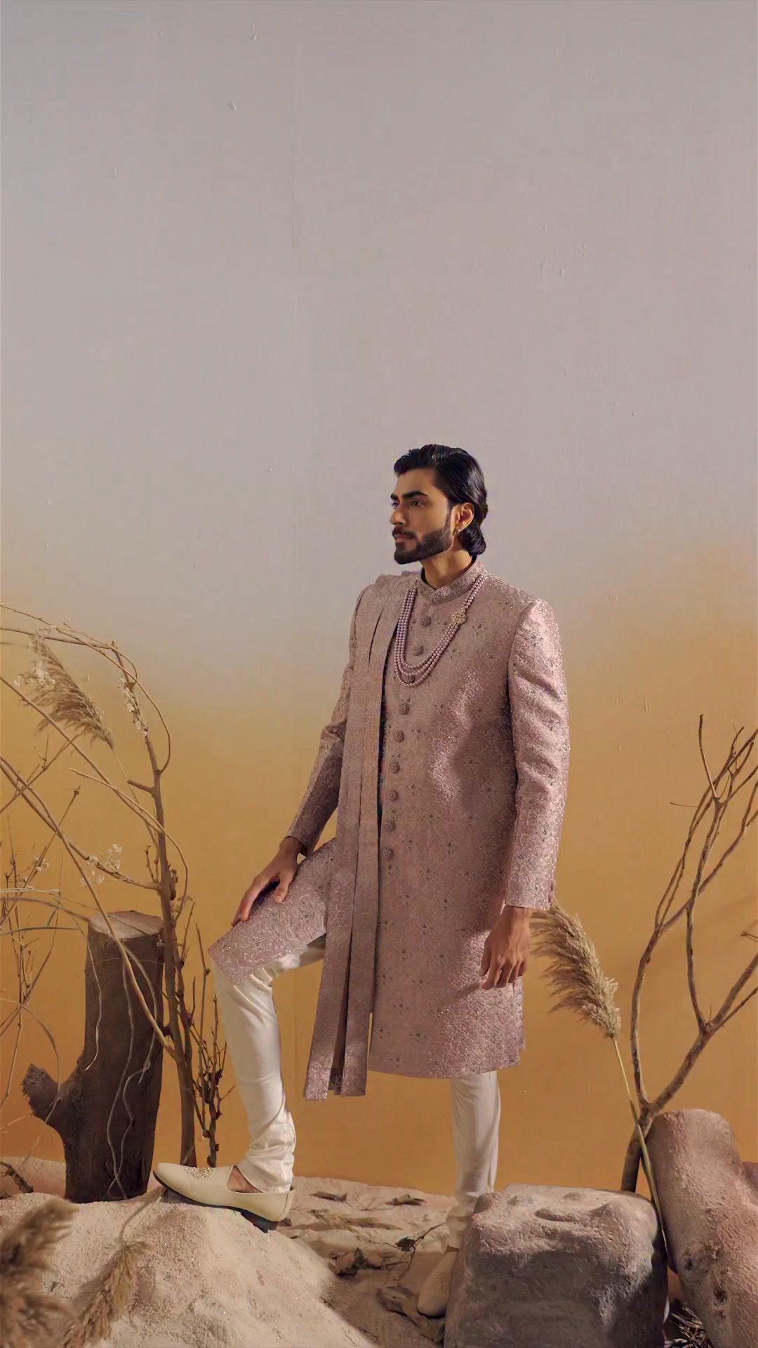 While every single detail is curated keeping nature in mind, the entire outfit screams one thing EFFORTLESS AND UNBEATEN ST...