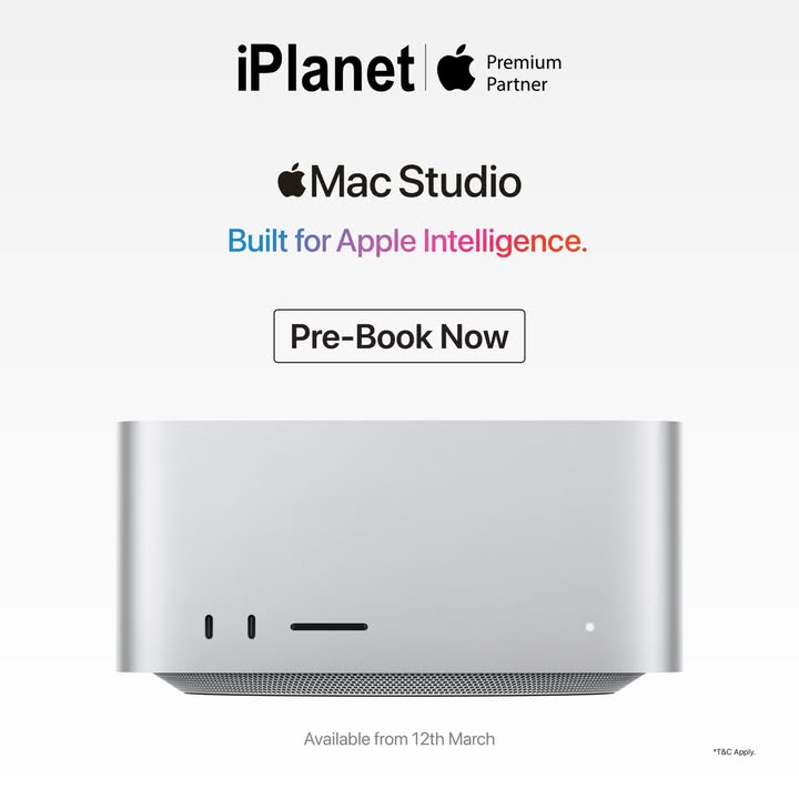  Power Beyond Limits The new Mac Studio is Built for Apple Intelligence, delivering unmatched performance for creators,...