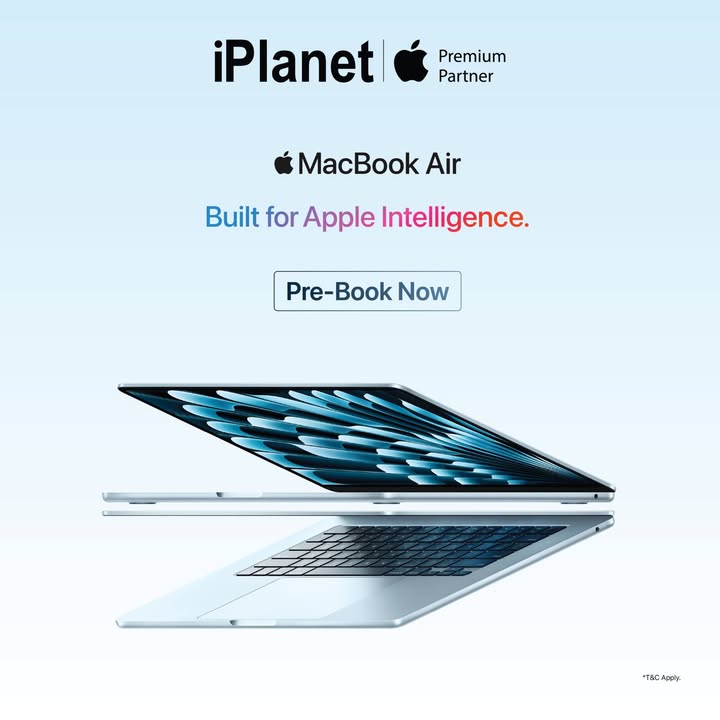  Smarter than ever Experience the future of Mac with Apple Intelligence on the new MacBook Air M4