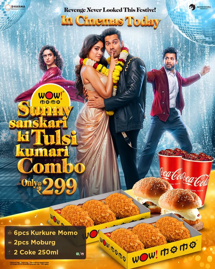 The wait is finally over Sunny Sanskari Ki Tulsi Kumari is IN CINEMAS TODAY Dont forget to grab the Sunny Sans...