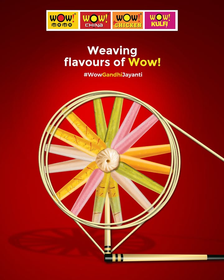 Born of India, woven with pride. This Gandhi Jayanti, we celebrate all the Swadeshi flavours that unite us all