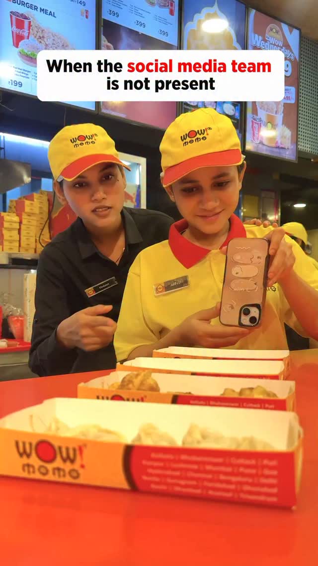 Let the momo cravings take over Grab everything at 99, every Wednesday . . . 