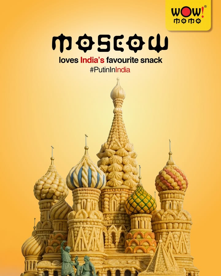 Indias favourite snack momo, now part of a global leaders menu PutinInIndia . . . foryoupage putin