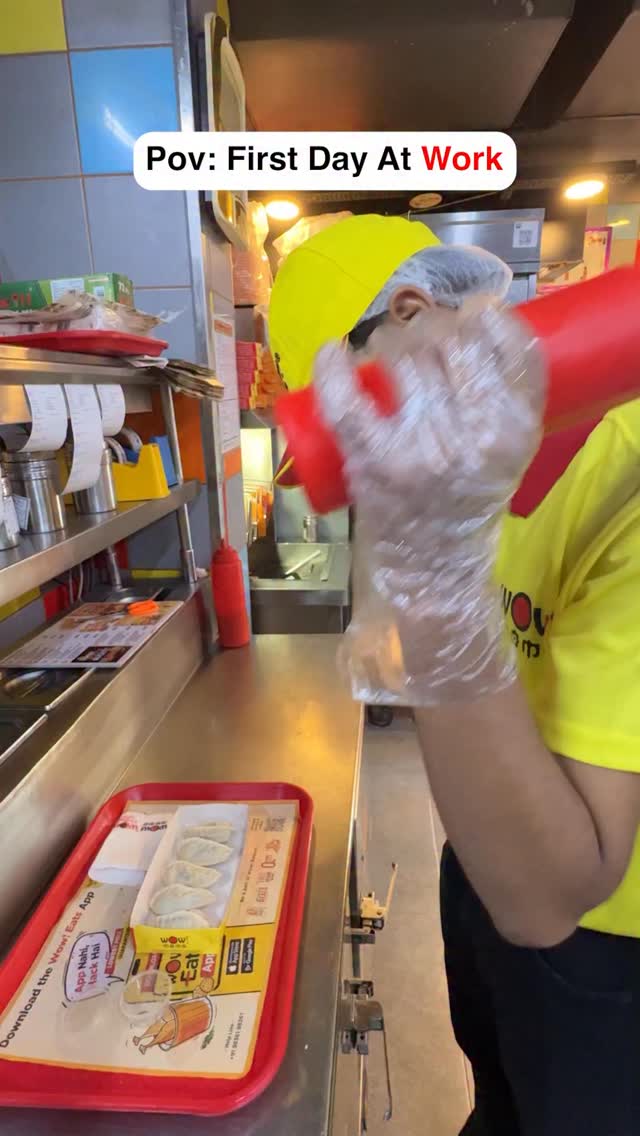 First day at work and the manager is already judging you wowmomo explore reels foryoupage fyp