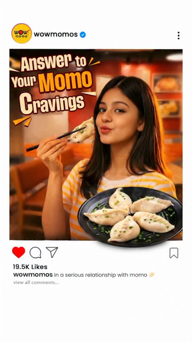 Your instant momo cravings need wow indulgence . . . . wowmomo fyp explore