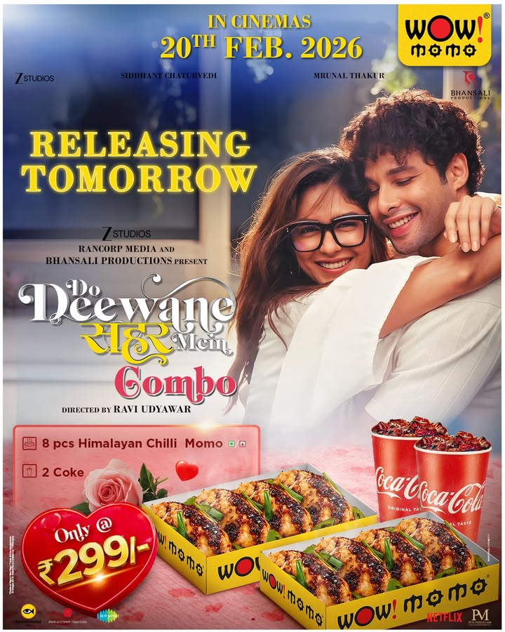 Love hits the big screen tomorrow Celebrate your beautifully imperfect wow love story with the Do Deewane Seher Mein C...