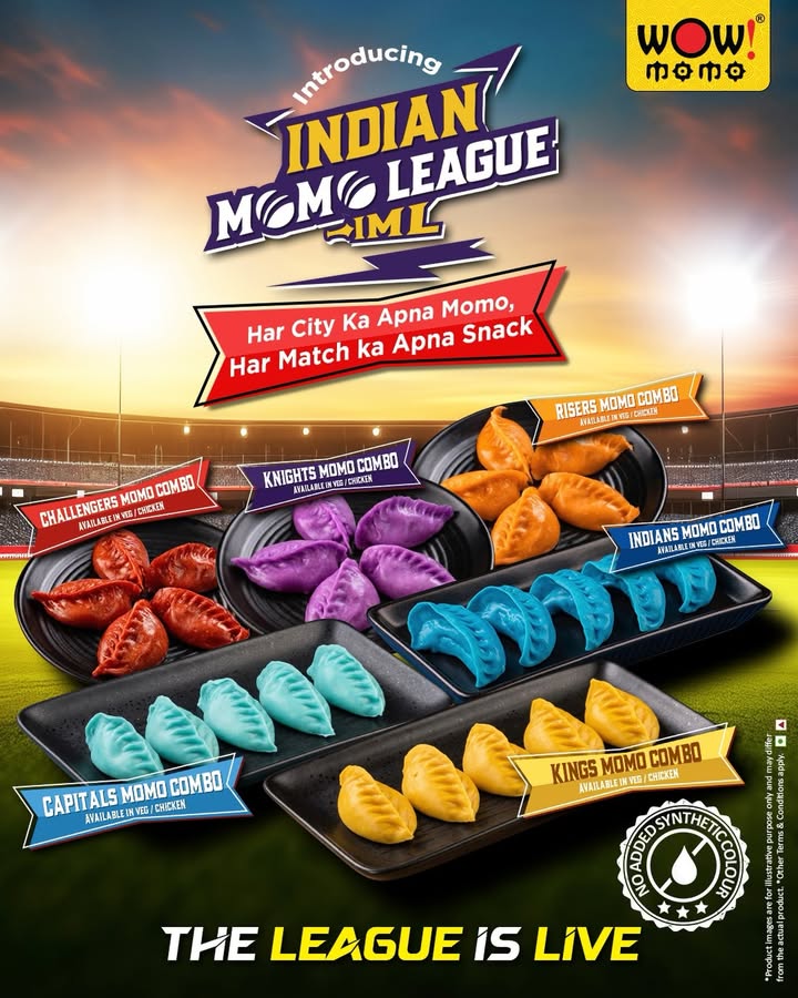 Introducing the Indian Momo League Har city ka apna momo, har match ka apna snack This league is all about how far ...
