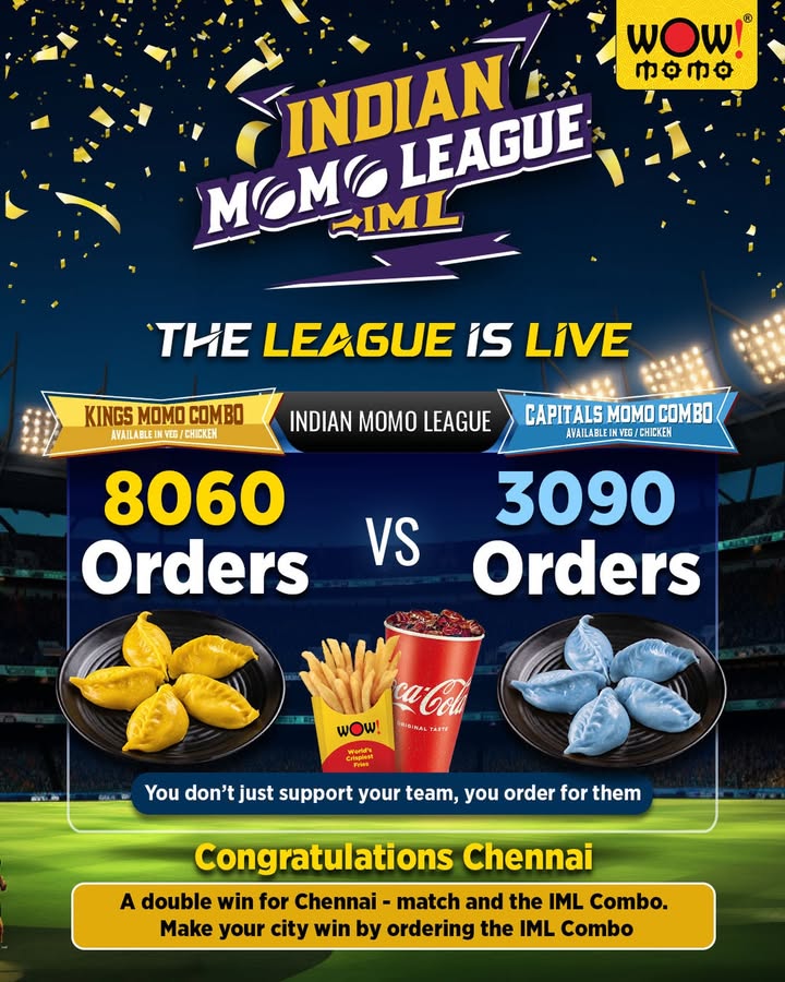 Chennai didnt just win the match they owned the orders too You dont just watch, you order for your city ...