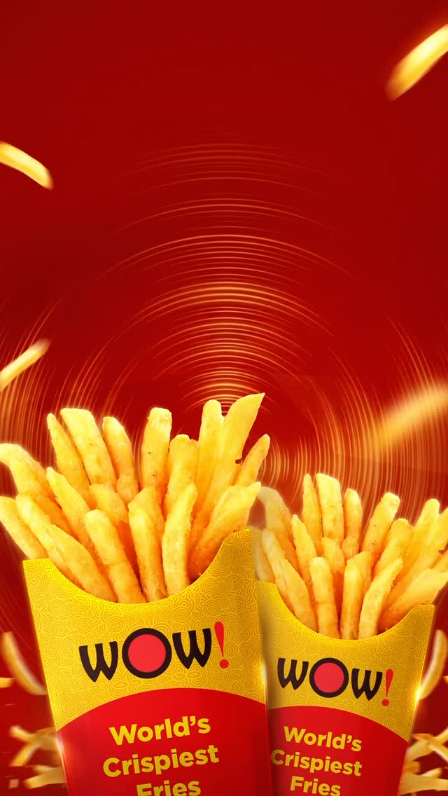 Introducing the worlds crispiest fries We didnt just say it we proved it Tried tested to be the worlds cr...