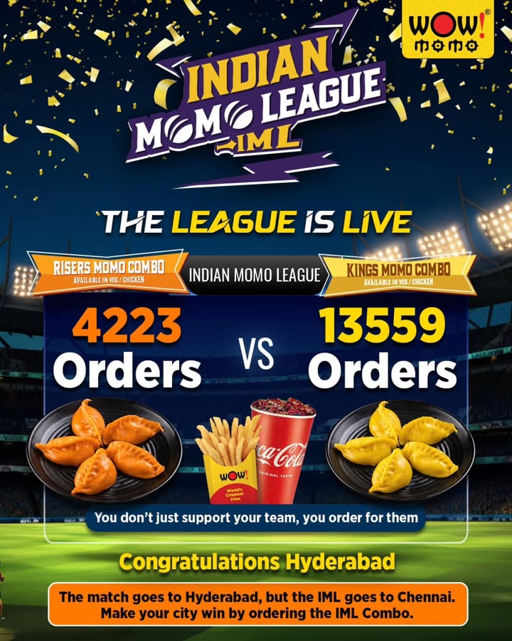 Hyderabad takes the match Chennai takes the orders Make your city win with the IML Combo IML2026 TheLeague...