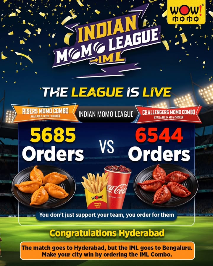Orange won the night Red won the hunger game Because here, support comes with an order Make y...