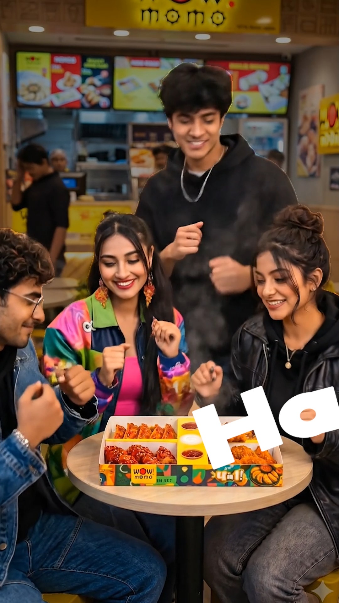 Grab your squad Kyuki Wow Momo ke saath ab HAR YAAR BANEGA DILDAAR Introducing the all new Wow Momo 4 in 1...