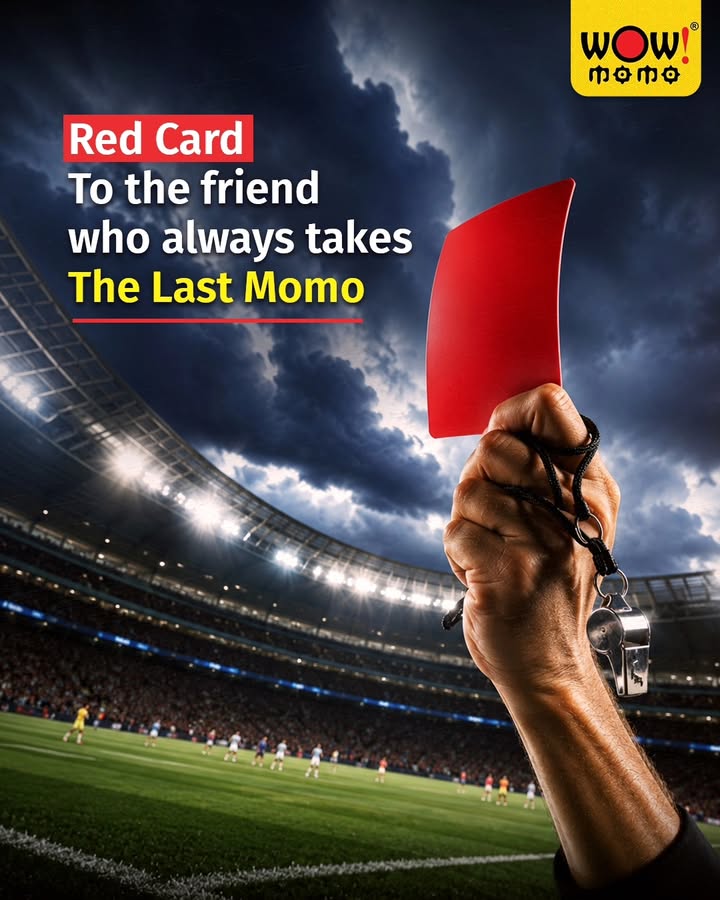 Some fouls deserve a warning. Taking the last momo deserves a red card. Who s getting sent off Tag them