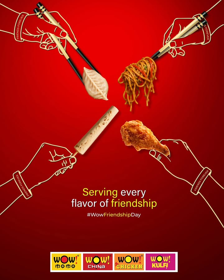 Every friendship has its own flavour. Some are spicy, some are sweet, here s to celebrating them all