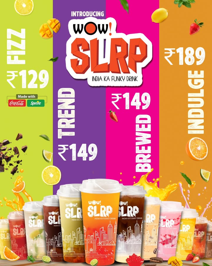 Something fresh. Something funky. Something you ll keep coming back for. Meet SLRP India s Funky Drink