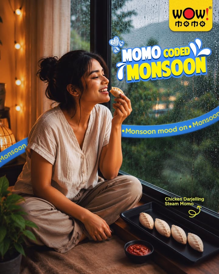 If your monsoon isn t momo coded, you re doing it wrong. WowMomo MonsoonVibes MomoLover explore fyp