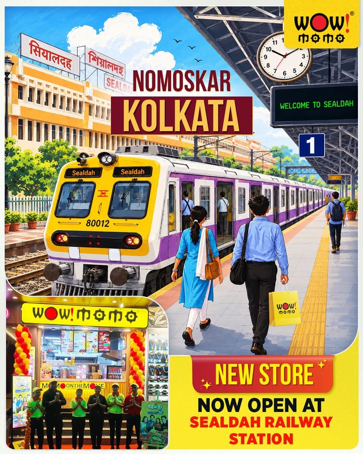 Nomoskar Kolkata WOW MOMO has officially made its way to Sealdah Were excited to announce our newest sto...