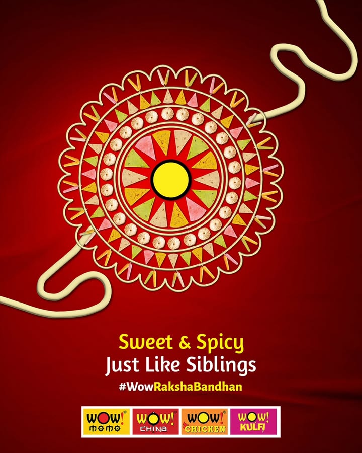 Some bonds are sweet, some are spicy just like our flavours This Raksha Bandhan, celebrate the perfect mix of...