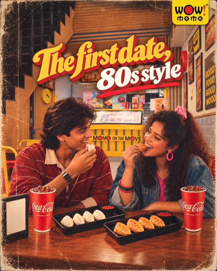 If the 80s had a first date, we know what itd be. WowMomo 80strend retro 80sthrowback viral