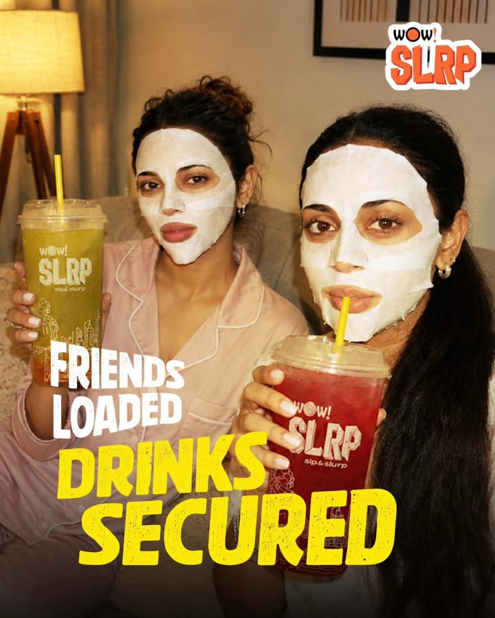 Skincare on, SLRP in hand, bestie by your side. Now thats a night well spent