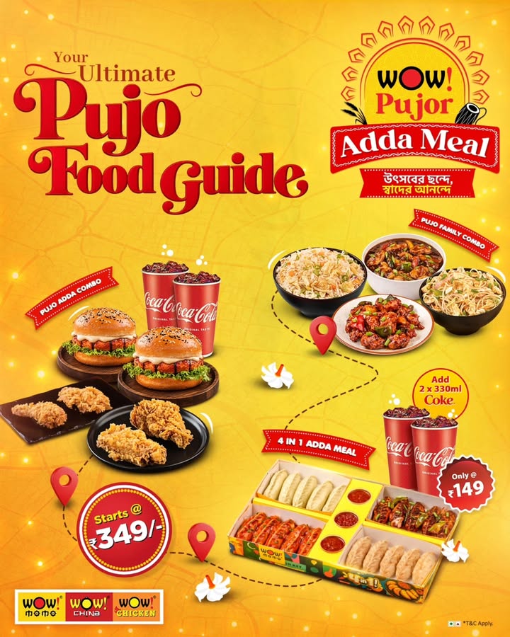 Your Pujo food map Sorted