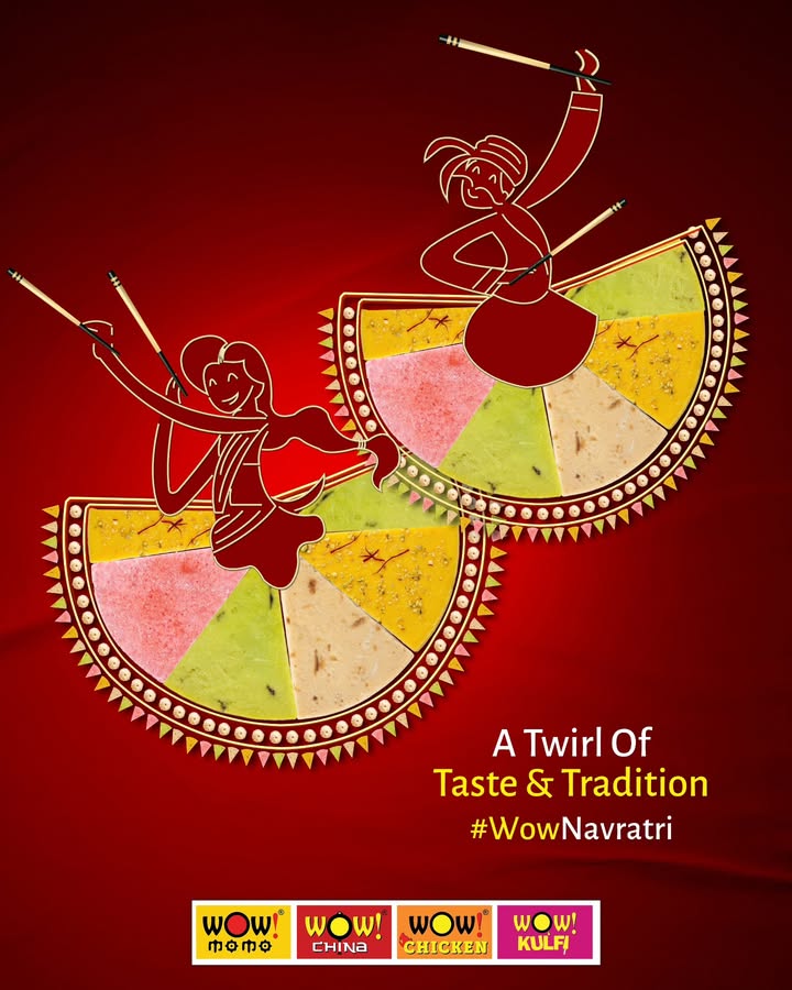Twirling into Navratri with a little taste of tradition Wishing you nine nights full of joy, flavour and festive m...