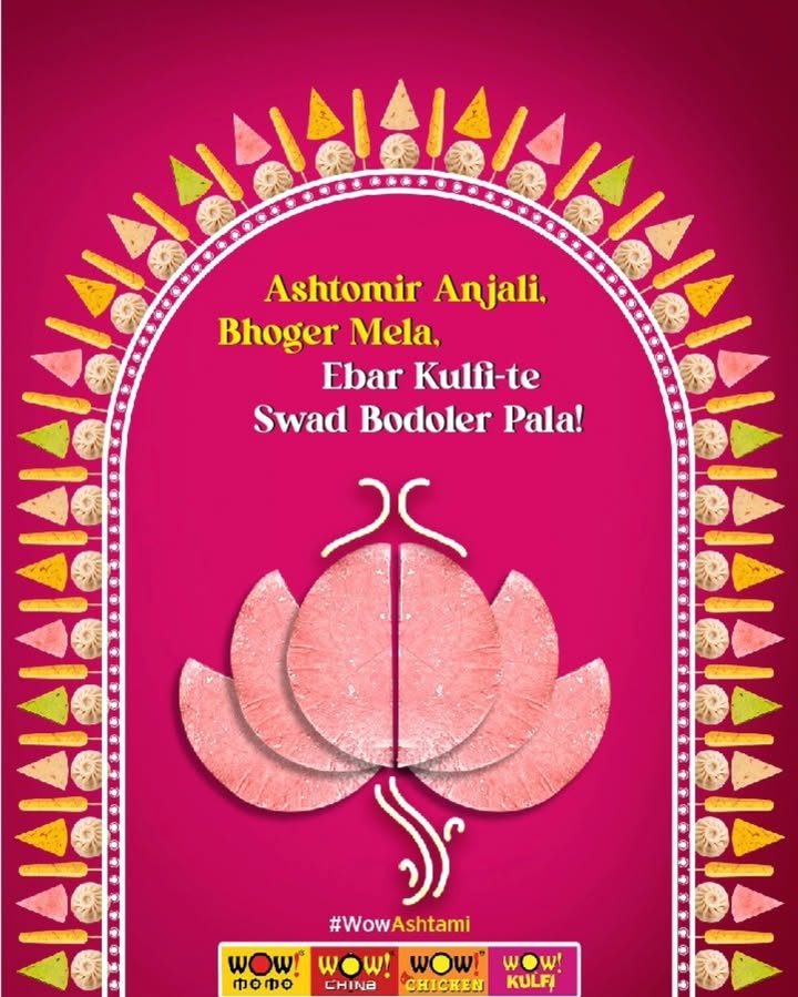 From Maas blessings to bhoger anondo, may your Ashtami be filled with love, laughter, and a little sweetness Sh...