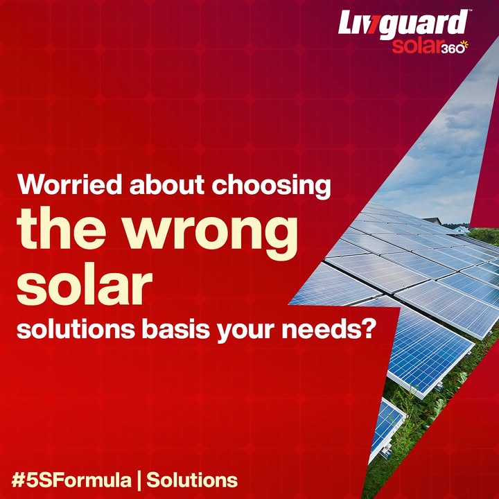 One roof, endless solar possibilities With On grid, Off grid, and Hybrid solutions, Livguards 5S Formula ensures t...