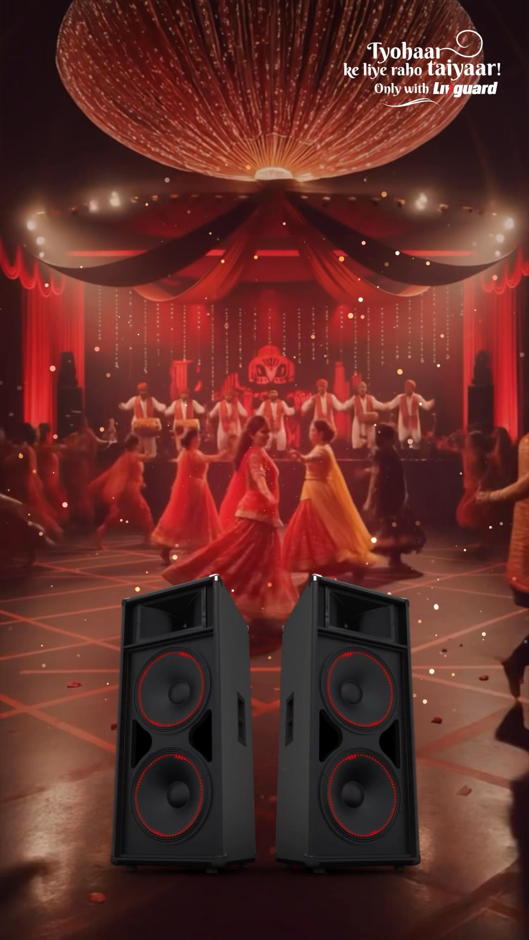 This Navratri, let nothing pause your celebration. Keep the power flowing with Livguard
