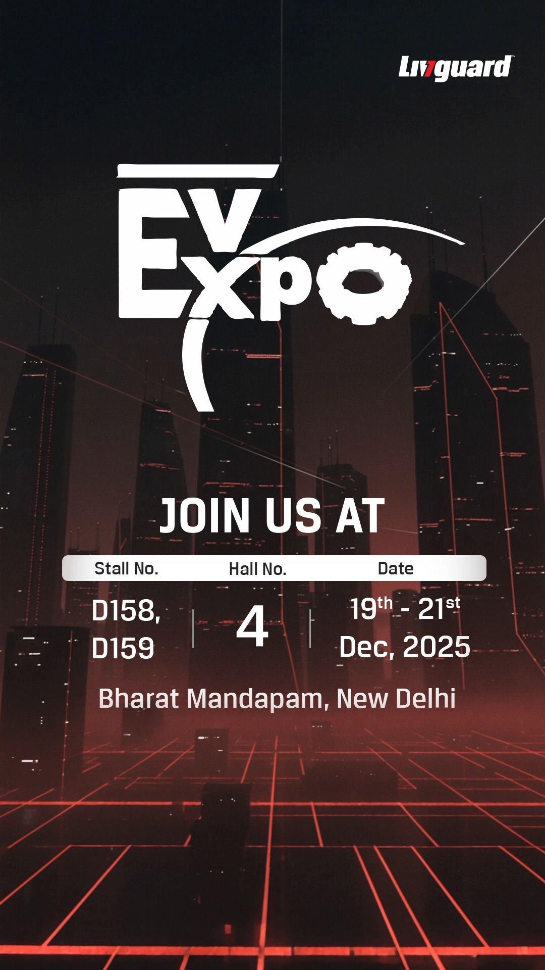 Just 1 day to go until Livguard unveils its advanced drivetrain solutions for electric mobility at EvExpo 2025